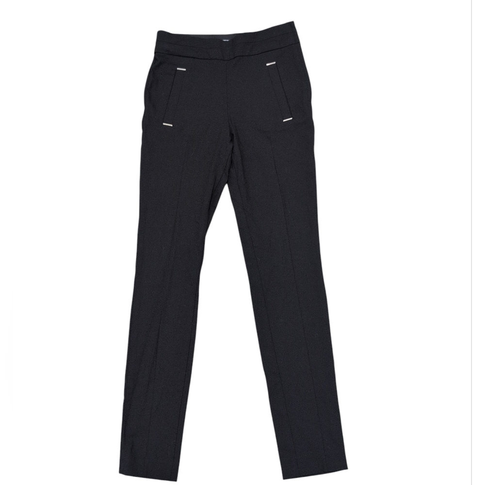 H&M Pull On Black Pants Work Pants Business Casual Size 2
